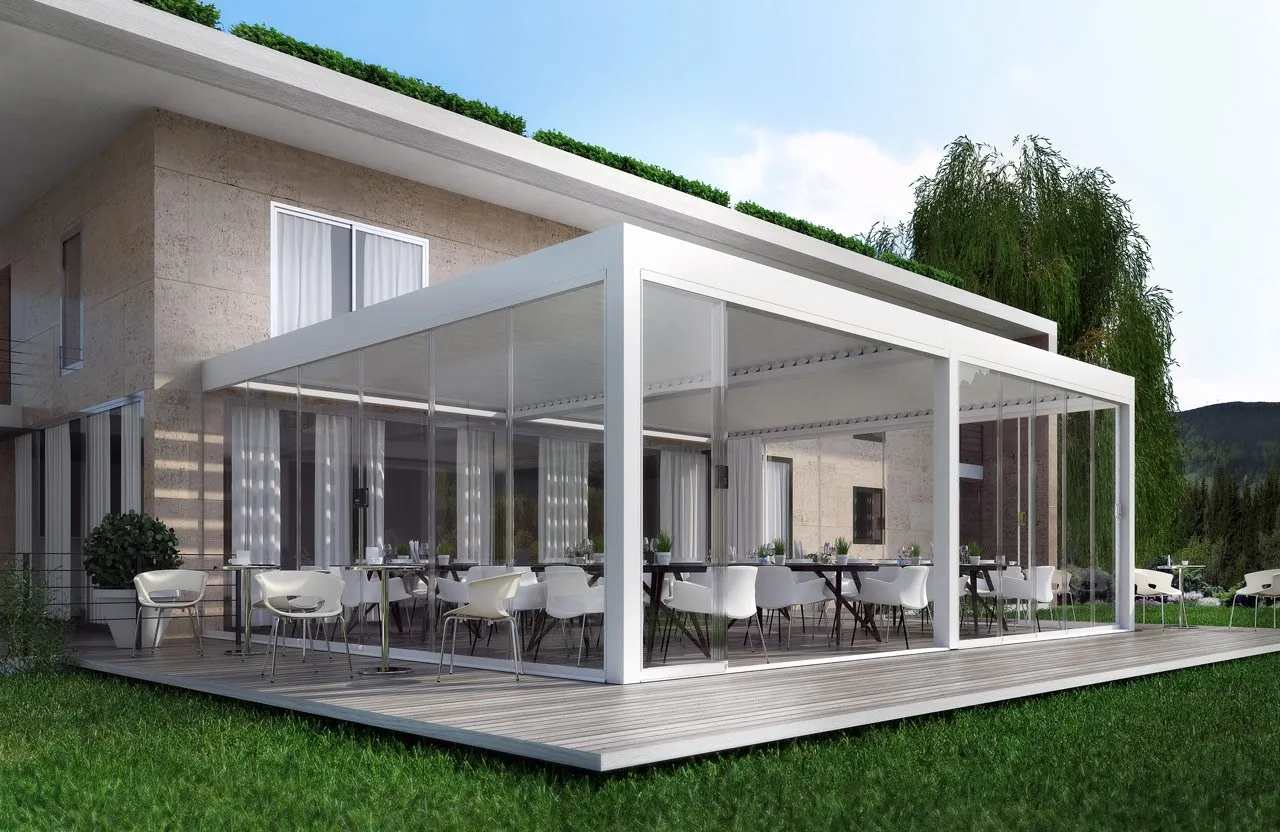 Pergola e tavolini