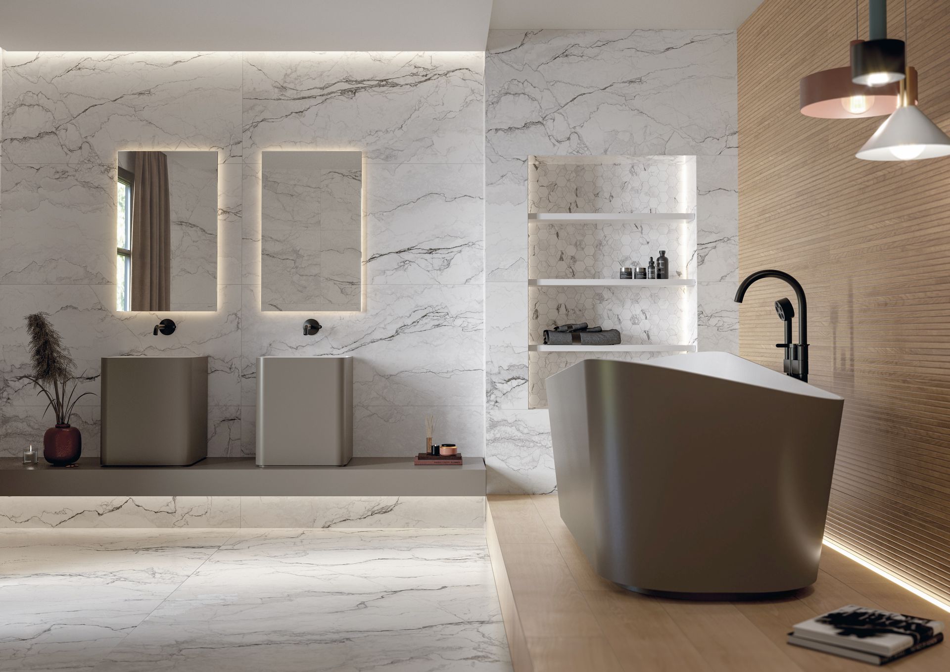 Marble style Porcelain