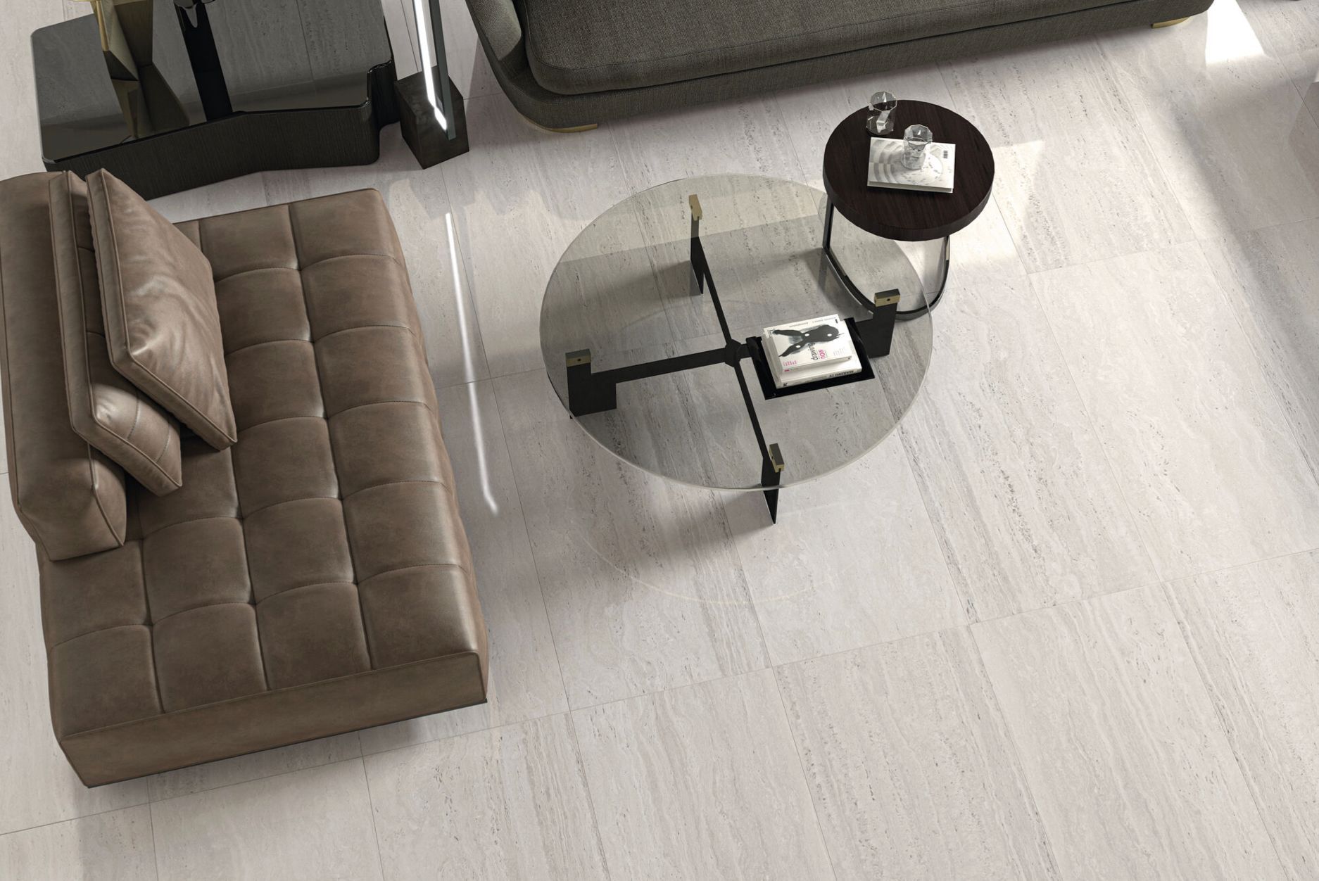 600x1200 Made in Spain 2 colours Indoor and Outdoor Liseo Grey Porcelain