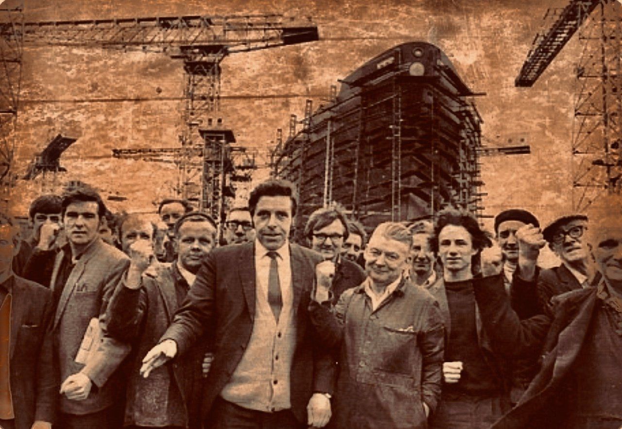 Yes! Yes! UCS! The story of the Upper Clyde Shipbuilders work in.