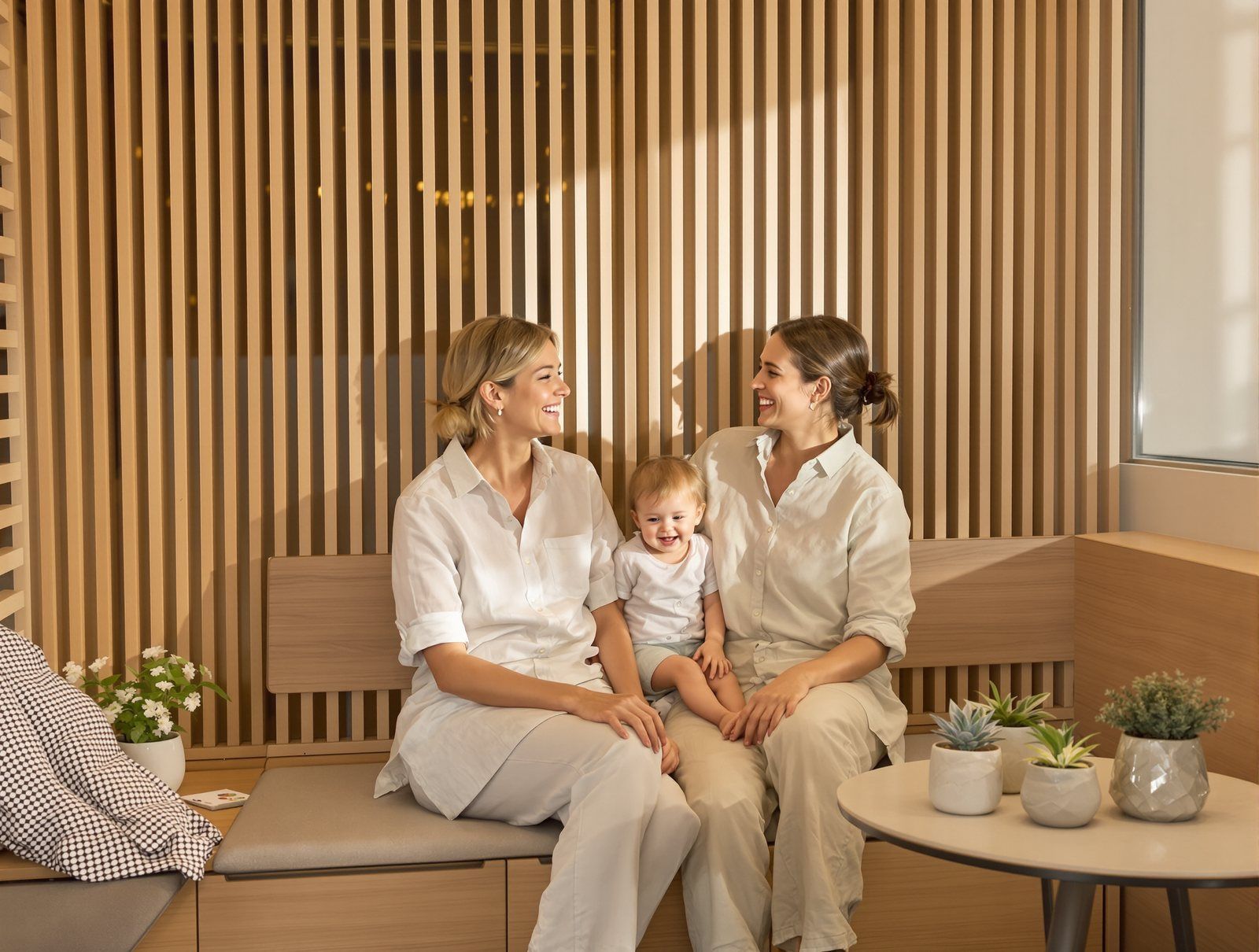 The waiting area at Hampton Hill Dental