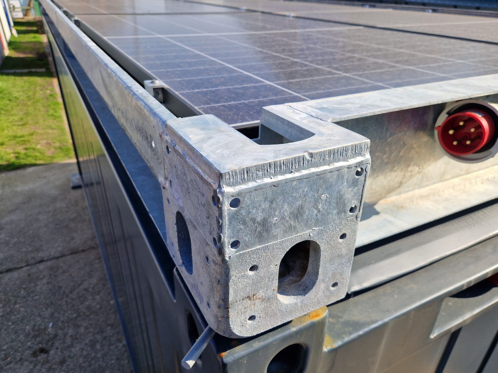 Zonnepanelen-frame