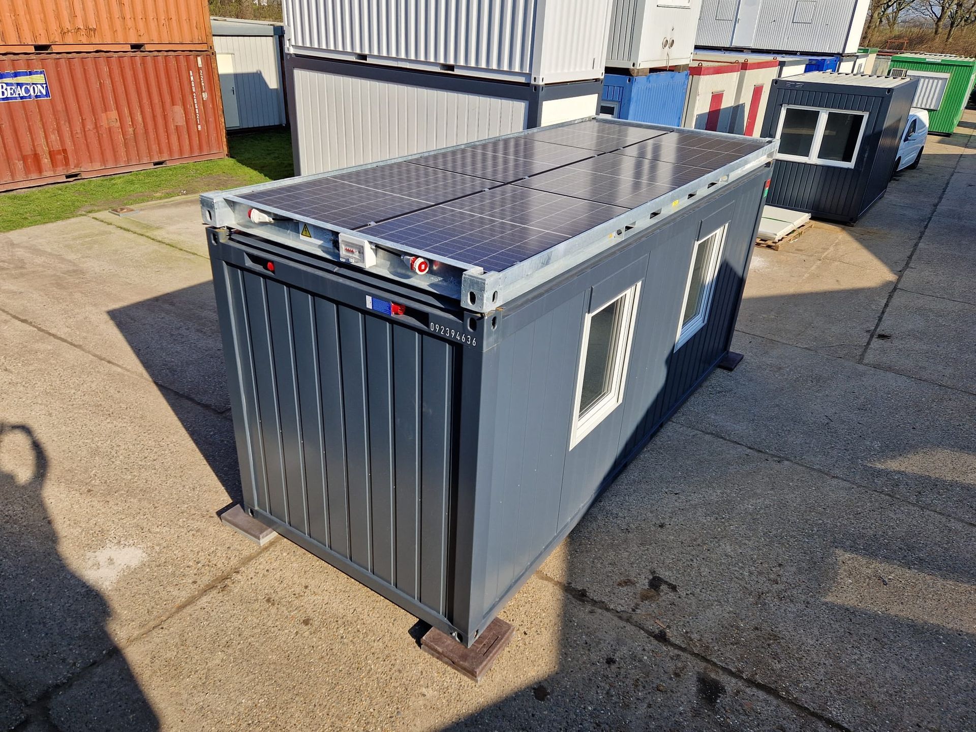 Zonnepanelen-frame