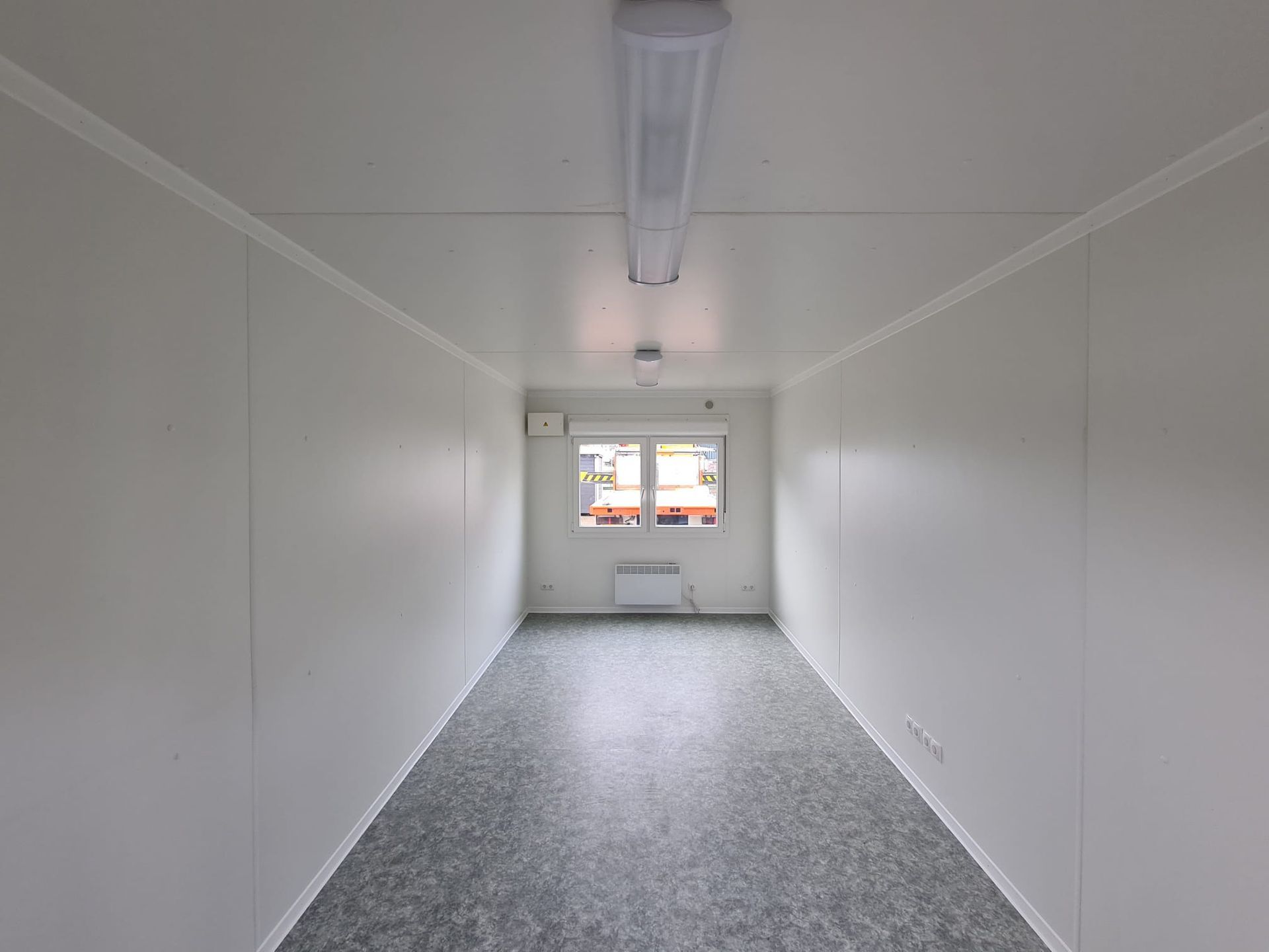 Nieuwe kantoorunit binnenkant