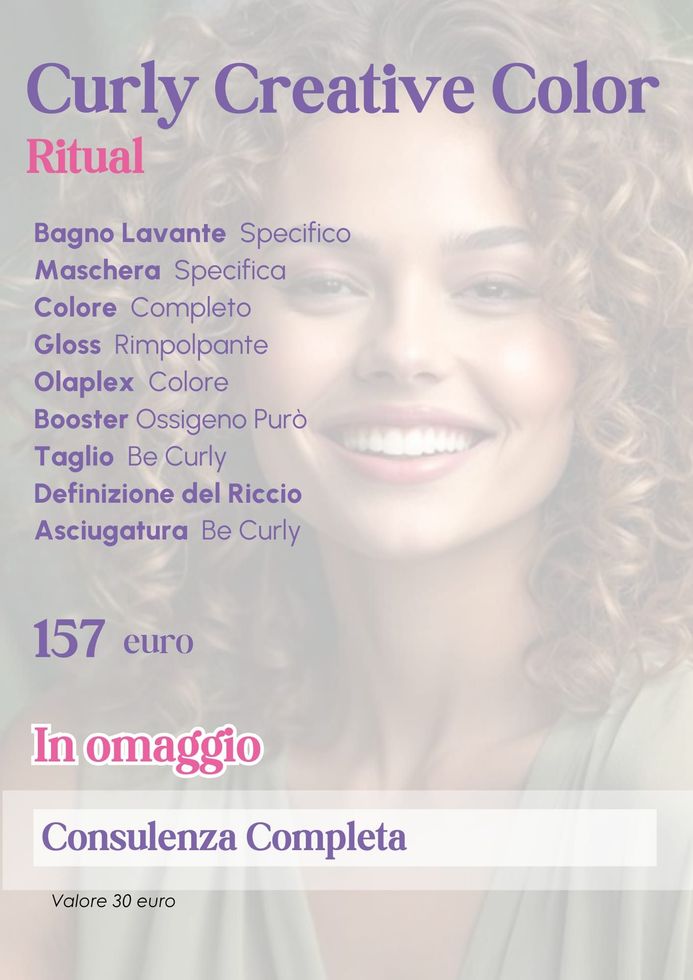 Curly creative Color Ritual Curly creative Color Ritual