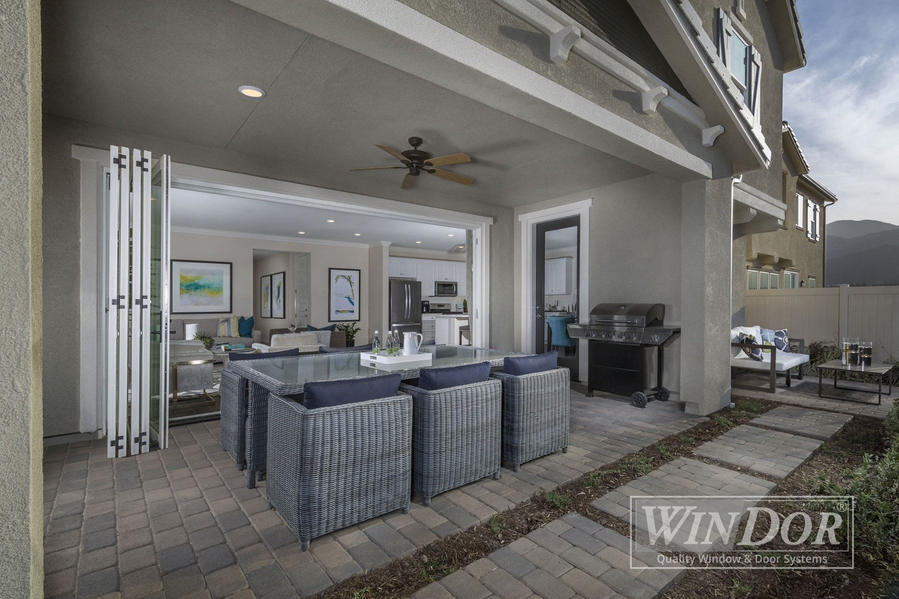 high-end Win-Dor folding door systems
