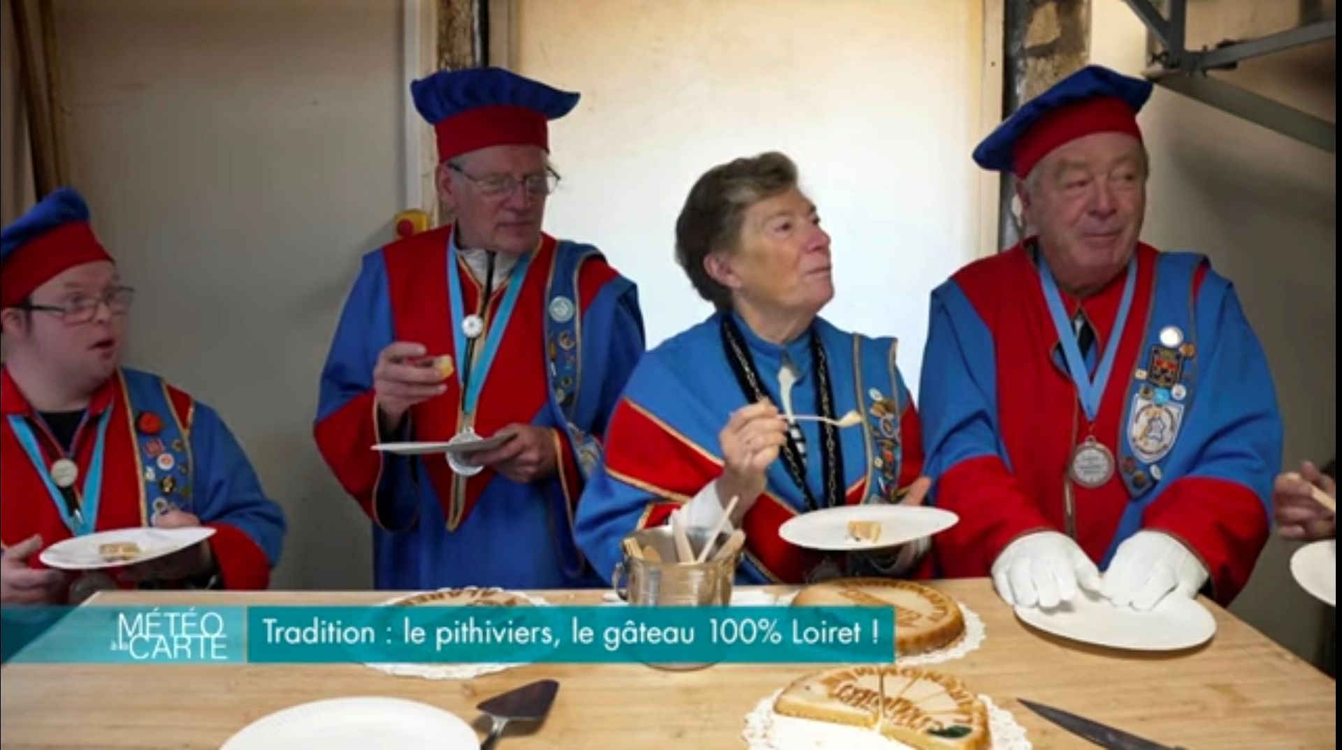 restaurant les lutins joyeux yevre le chatel pithiviers gâteau crêpes galettes cavalier cheval randonnée GR32 GR655Est pithi-colziel atelier gastronomie, l'authentique pithiviers, amandes colza miel france3 france2, météo à la carte, télématin 
