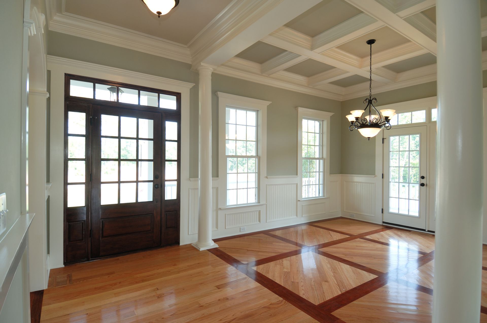 Beautiful New Foyer - Trenton, NJ - Perfect Touch Handyman Service & Painting