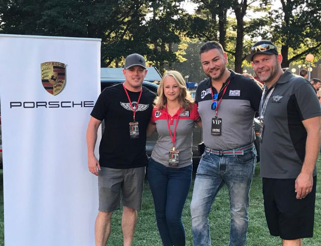 Women looking at post it notes