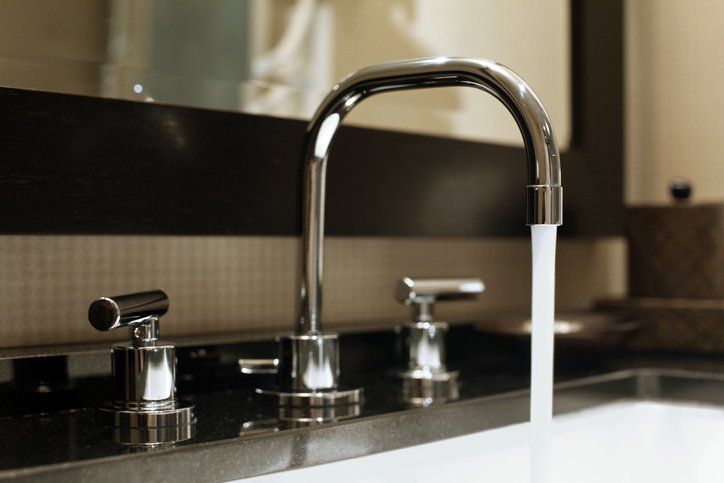 Water Running from Faucet — Glen Burnie, MD — McAllister Plumbing Inc.