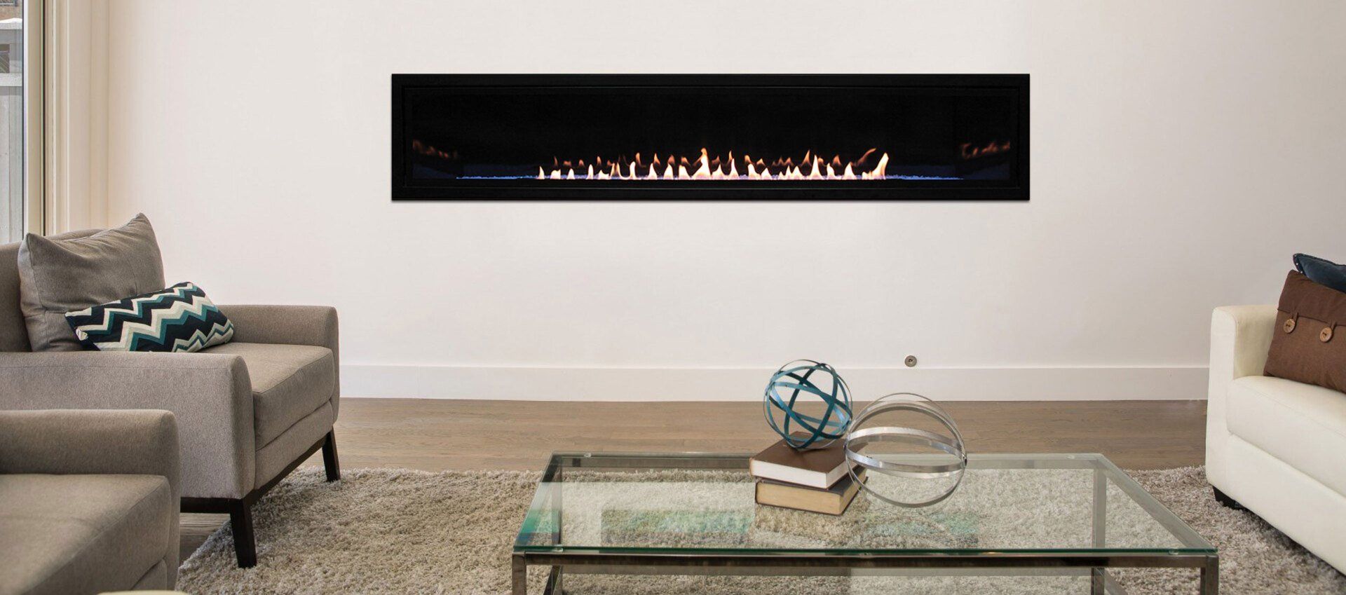 Modern Fireplace — Glen Burnie, MD — McAllister Plumbing Inc.