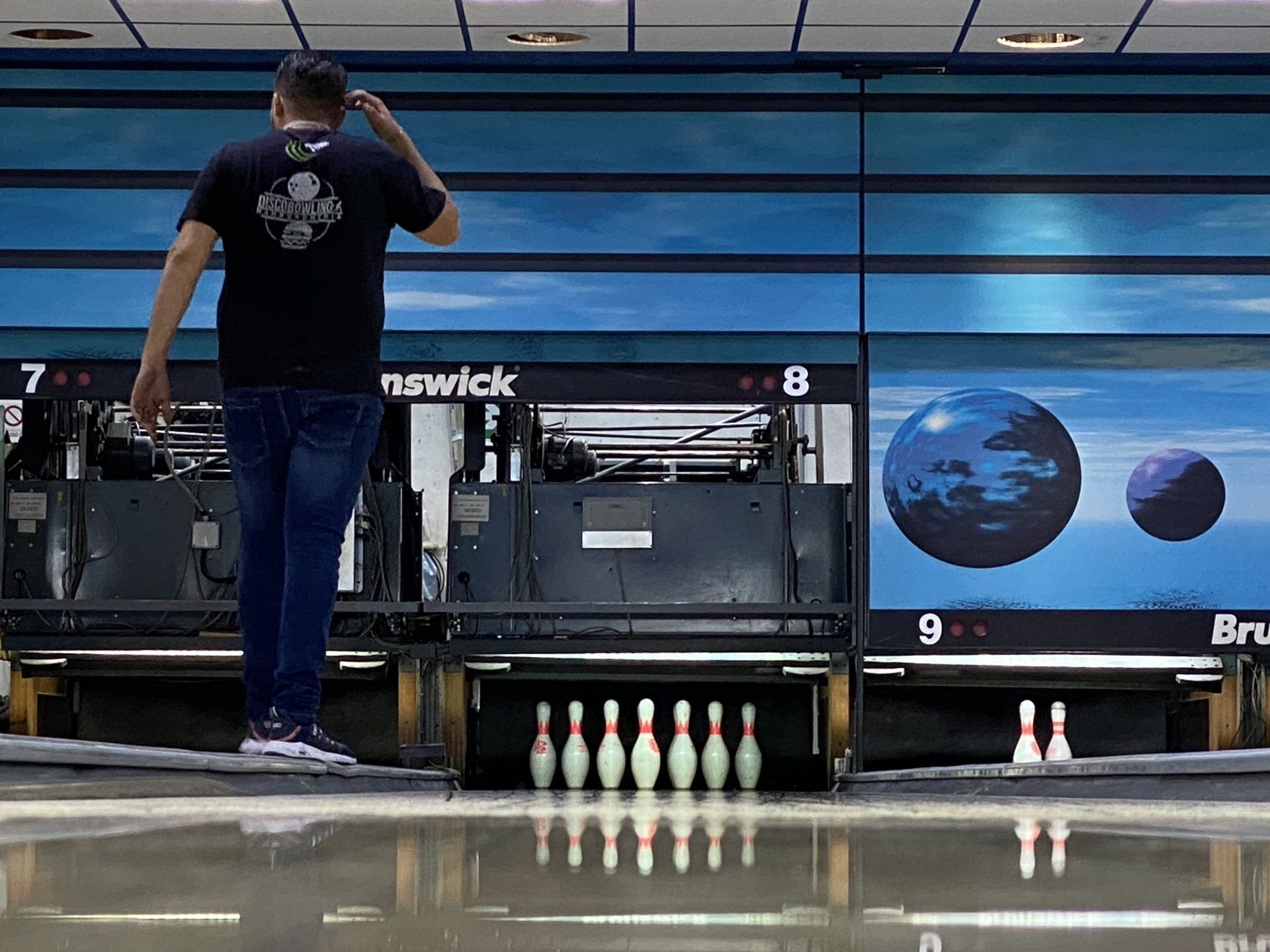 piste da bowling