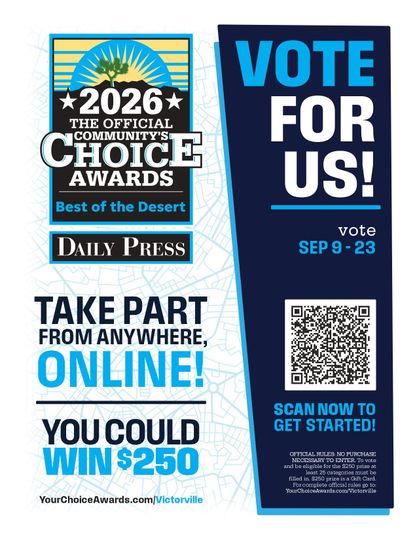 Vote for Choice Awards 2026 flyer with QR code, online entry, and $250 prize on blue background. Vote for Choice Awards 2026 flyer with QR code, online entry, and $250 prize on blue background.