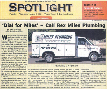 A newspaper article titled 