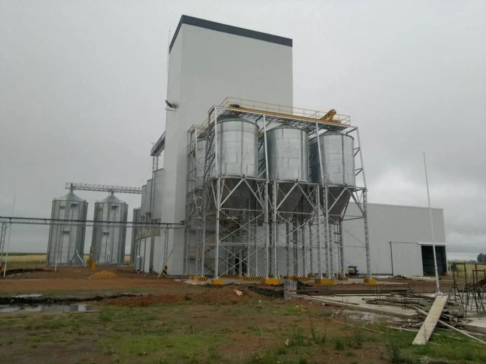 Nave industrial y planta productiva desarrollada por FD Fabre Ingeniería en la región de Villa Elisa.