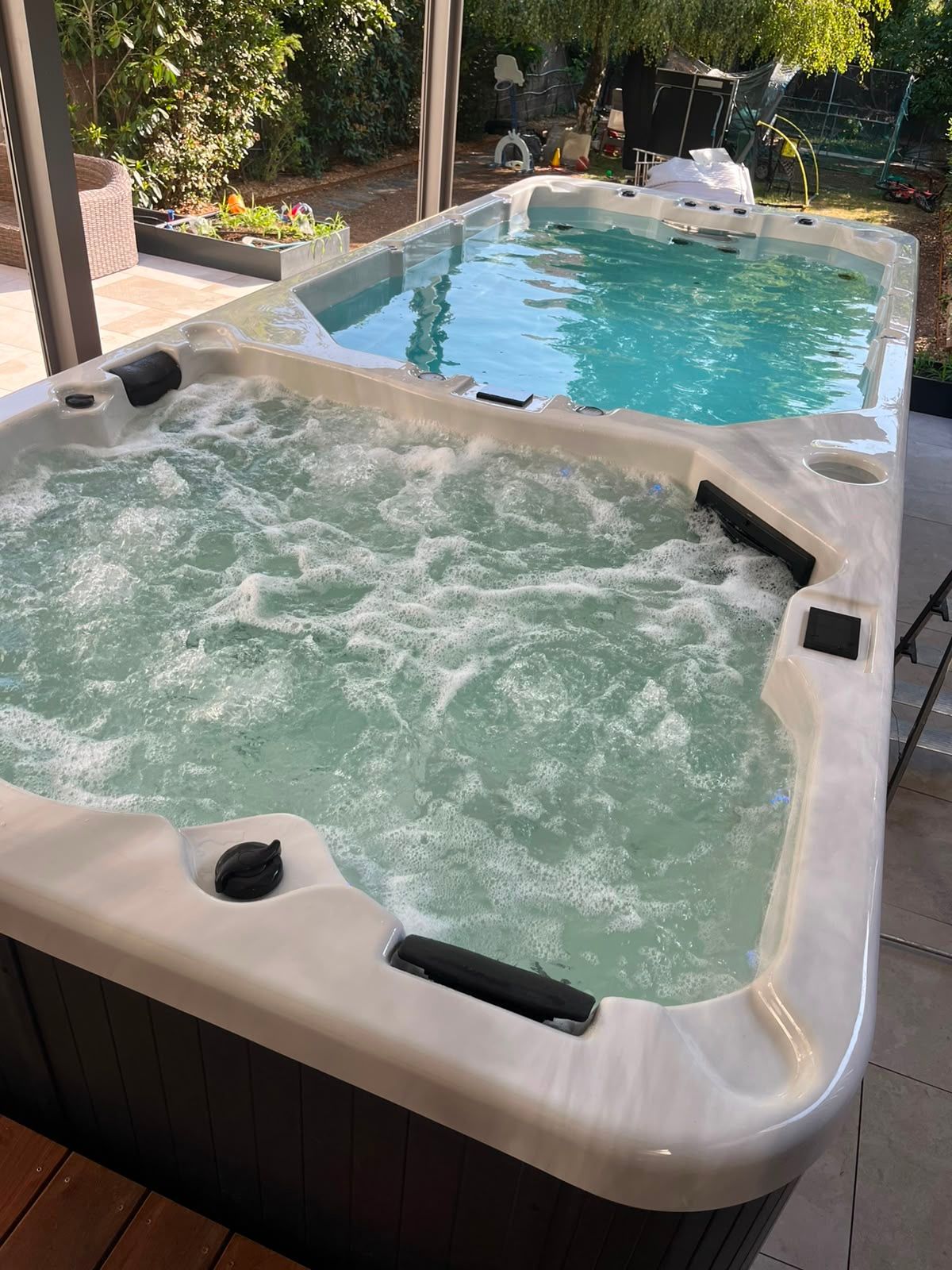 Spa de nage installé à Nancy