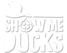 White ShowMe Ducks logo