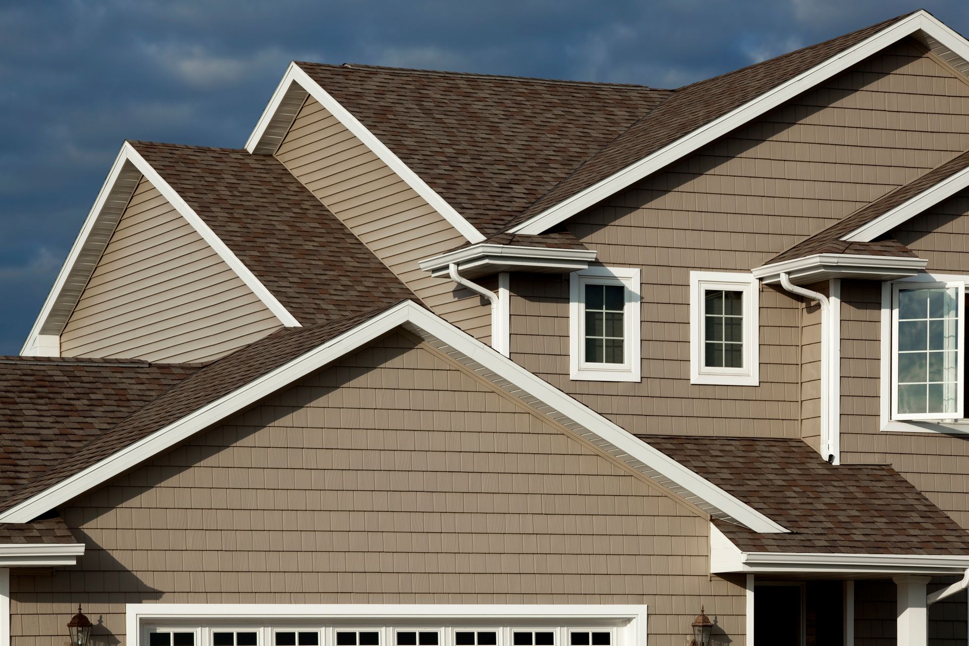 House with New Siding — Baltimore, MD — RJ GRIMES Roofing. Siding. Windows
