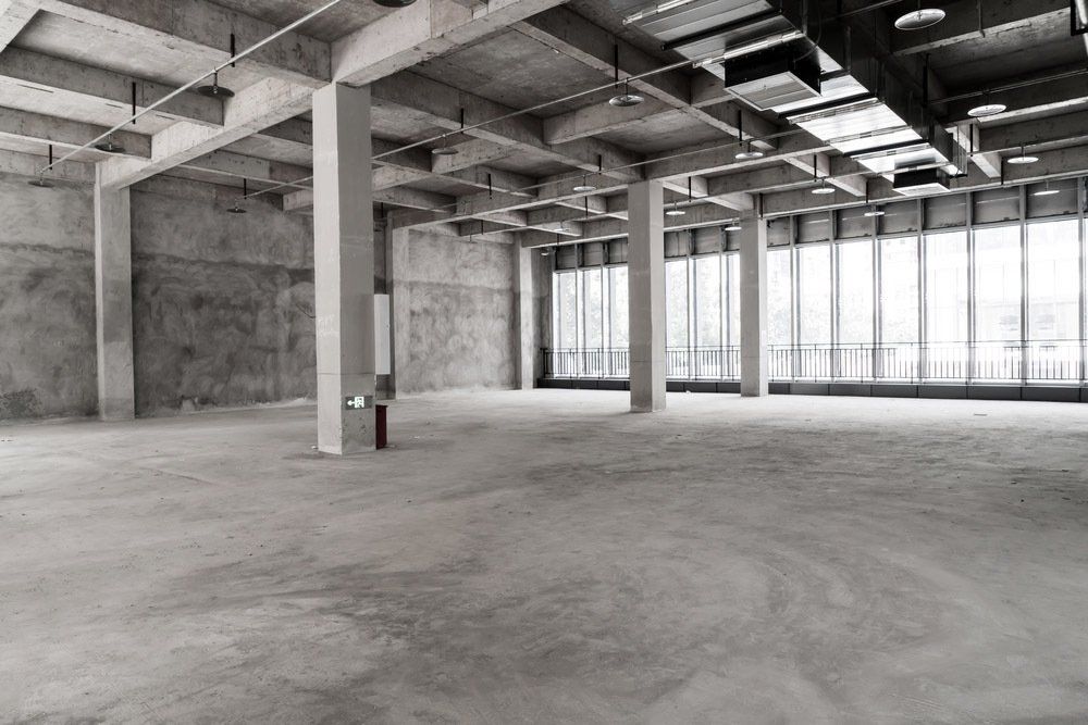 Empty Building Room — Licensed Builders in Rockhampton, QLD