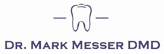 Logo with tooth icon and text “Dr. Mark Messer DMD”