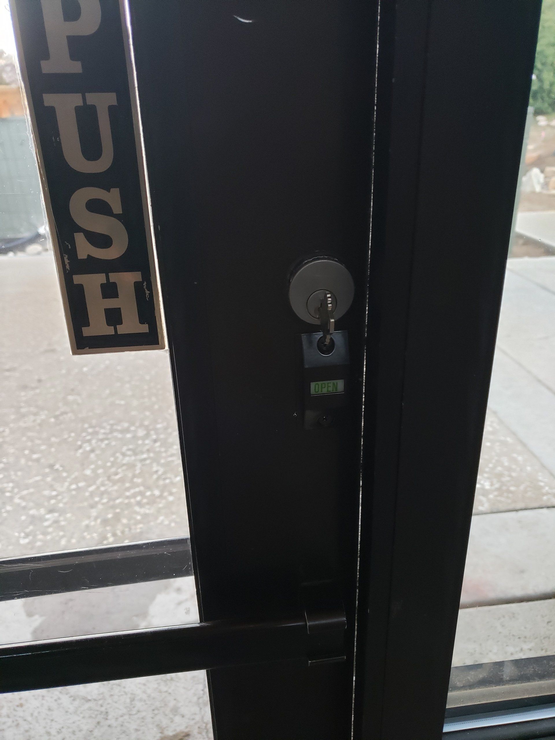 Key in Door Lock