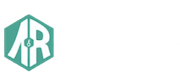 A green and white logo on a white background.