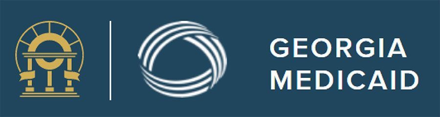 Georgia Medicaid logo - accepted at Simplicity Pediatric Therapy including Katie Beckett Medicaid