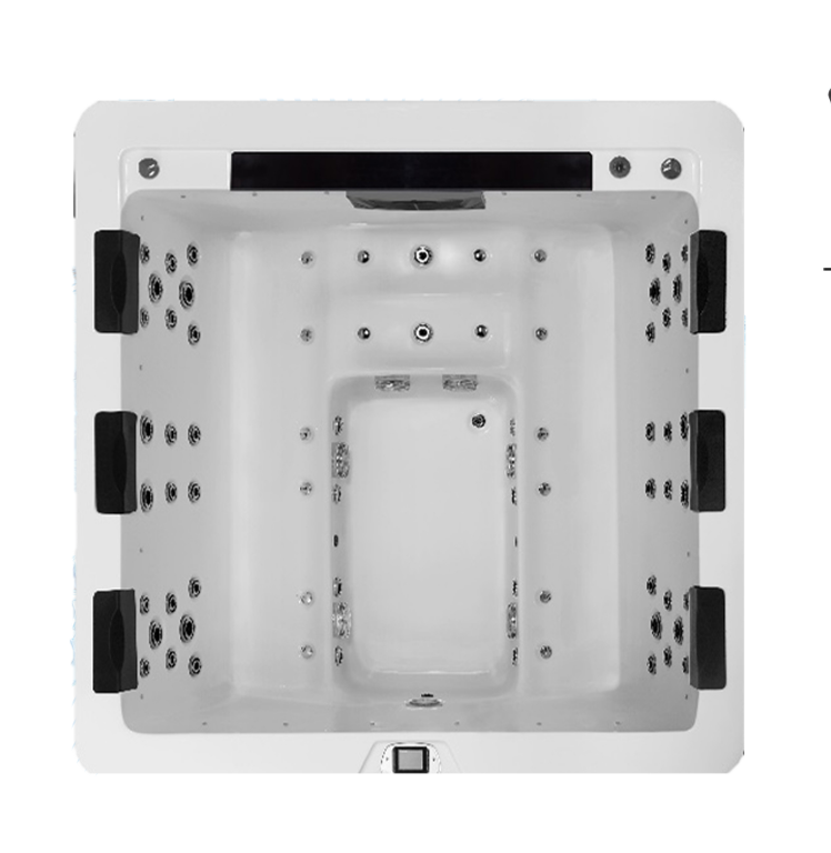 White Plastic Container With Black Side Handles and a Smaller Inset Compartment — Sun Cool Pools & Spas in Maryborough, QLD