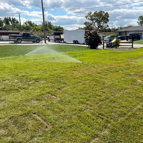Sprinklers On Lawn — LaSalle, ON — Yard-Worx