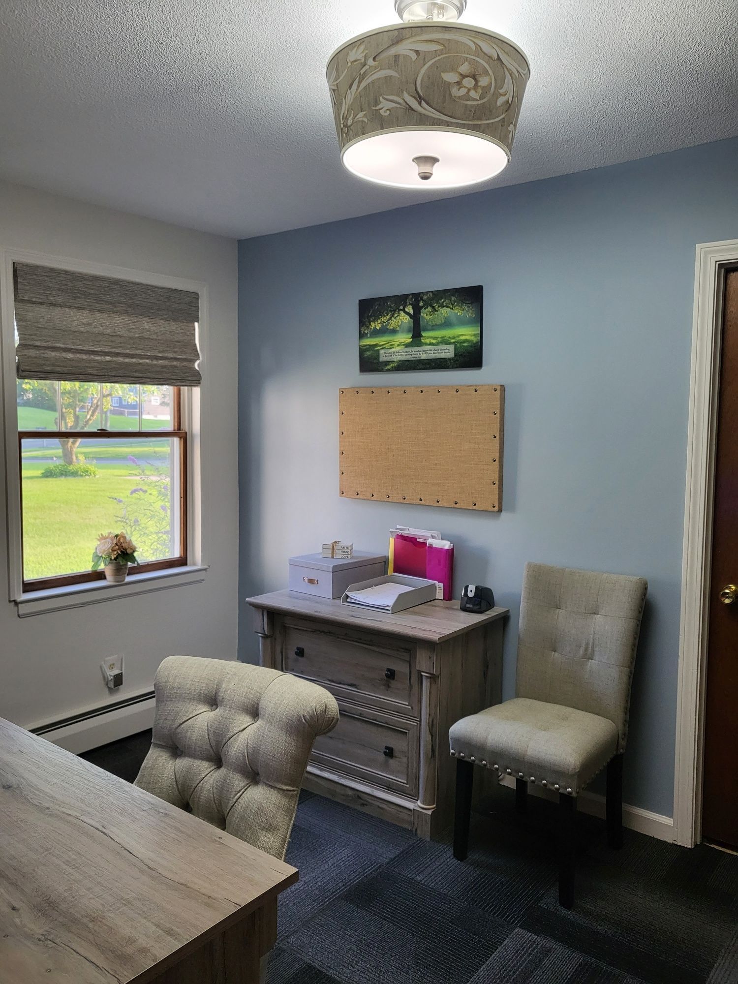 tale of two colors project office interior design project by Casual Elegance Decor
