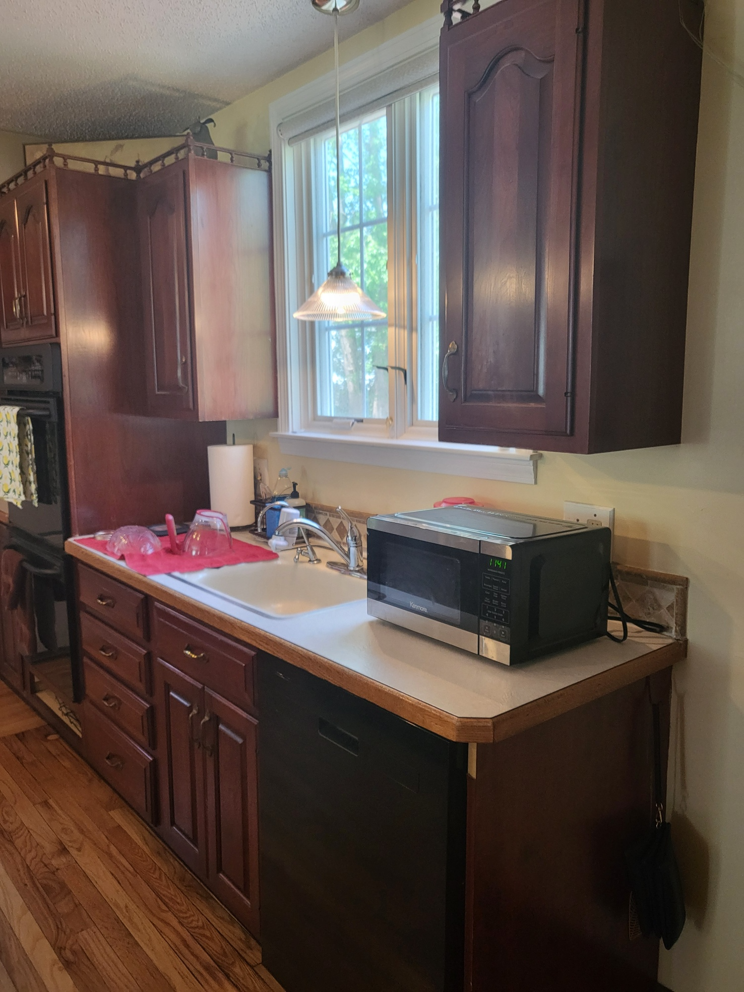 Before picture prior to our kitchen remodel