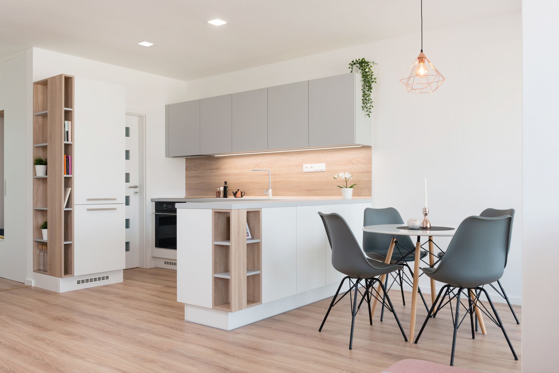 apartment unit with interior designer