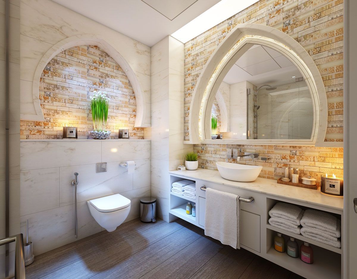 master bathroom interior design
