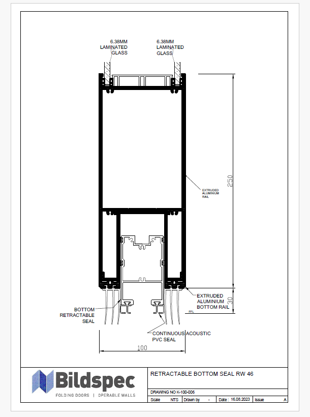 Bottom Rail Profile