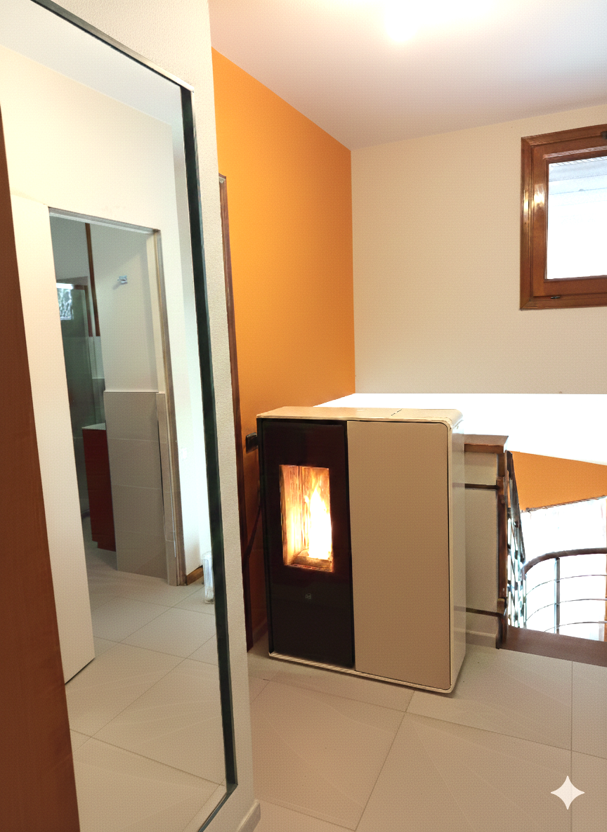 Stufe a pellet canalizzate a Piedimulera, Domodossola e Verbania