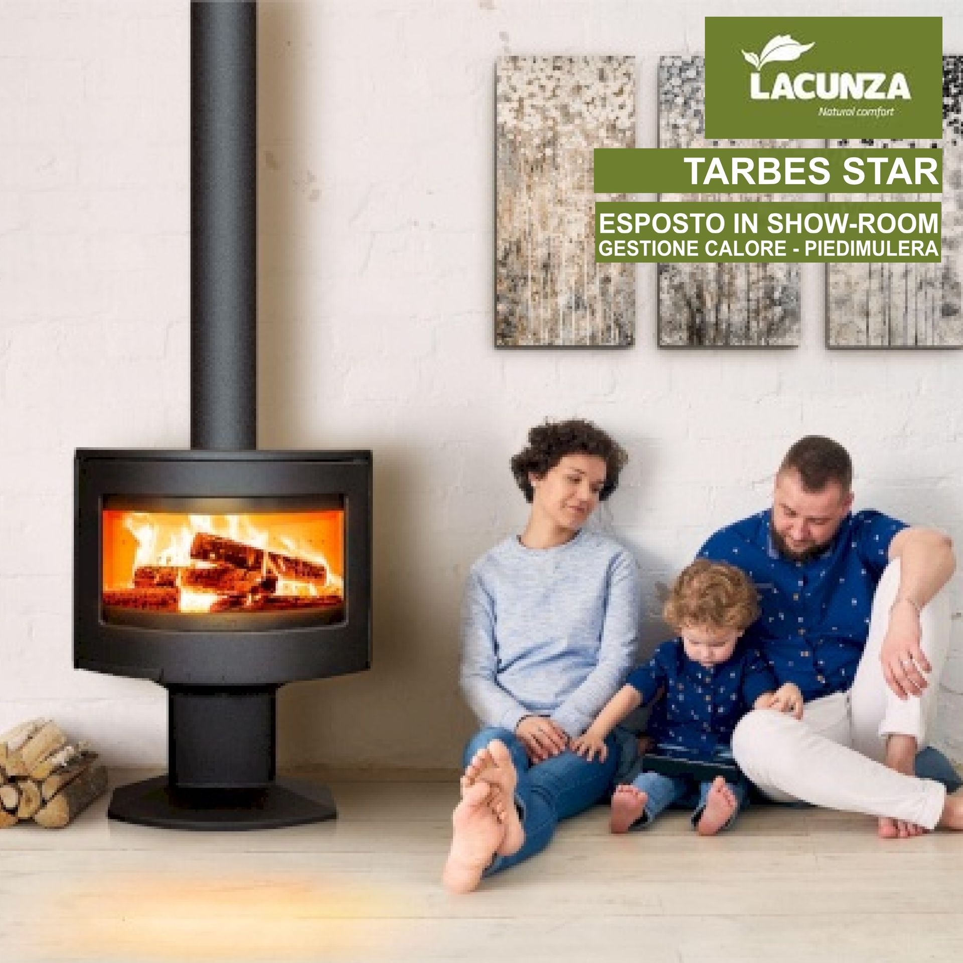 Stufe a legna 5 Stelle a Piedimulera