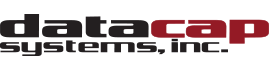 Datacap Systems, Inc. logo in black and red text on white background