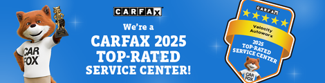 Carfax 2025 Top-Rated Service Center | Velocity Autoworkx