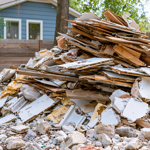 construction debris