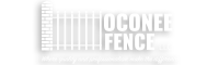 Oconee Fence Logo white