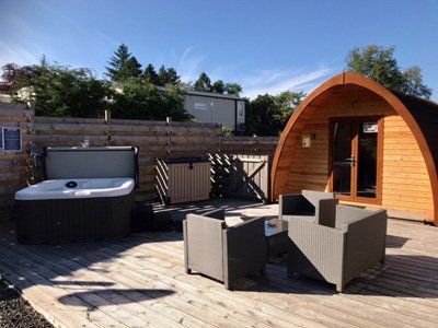 The Carrick Lodge Pod at Queensland Holiday Park