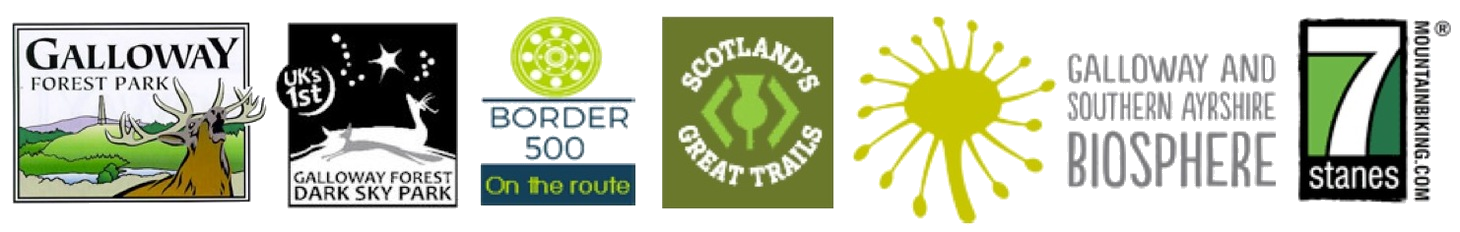 Scotland's Great Trails Galloway and Southern Ayrshire Biosphere 7 Stanes Mountain Biking Queensland Holiday Park, Barrhill, Ayrshire Scotland