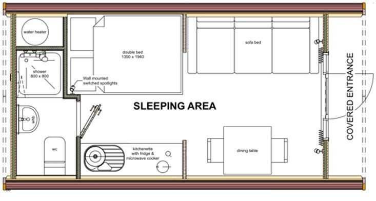 Sun Rise Mega Pod Floor Plan The Sun Rise Mega Pod Floor Plan