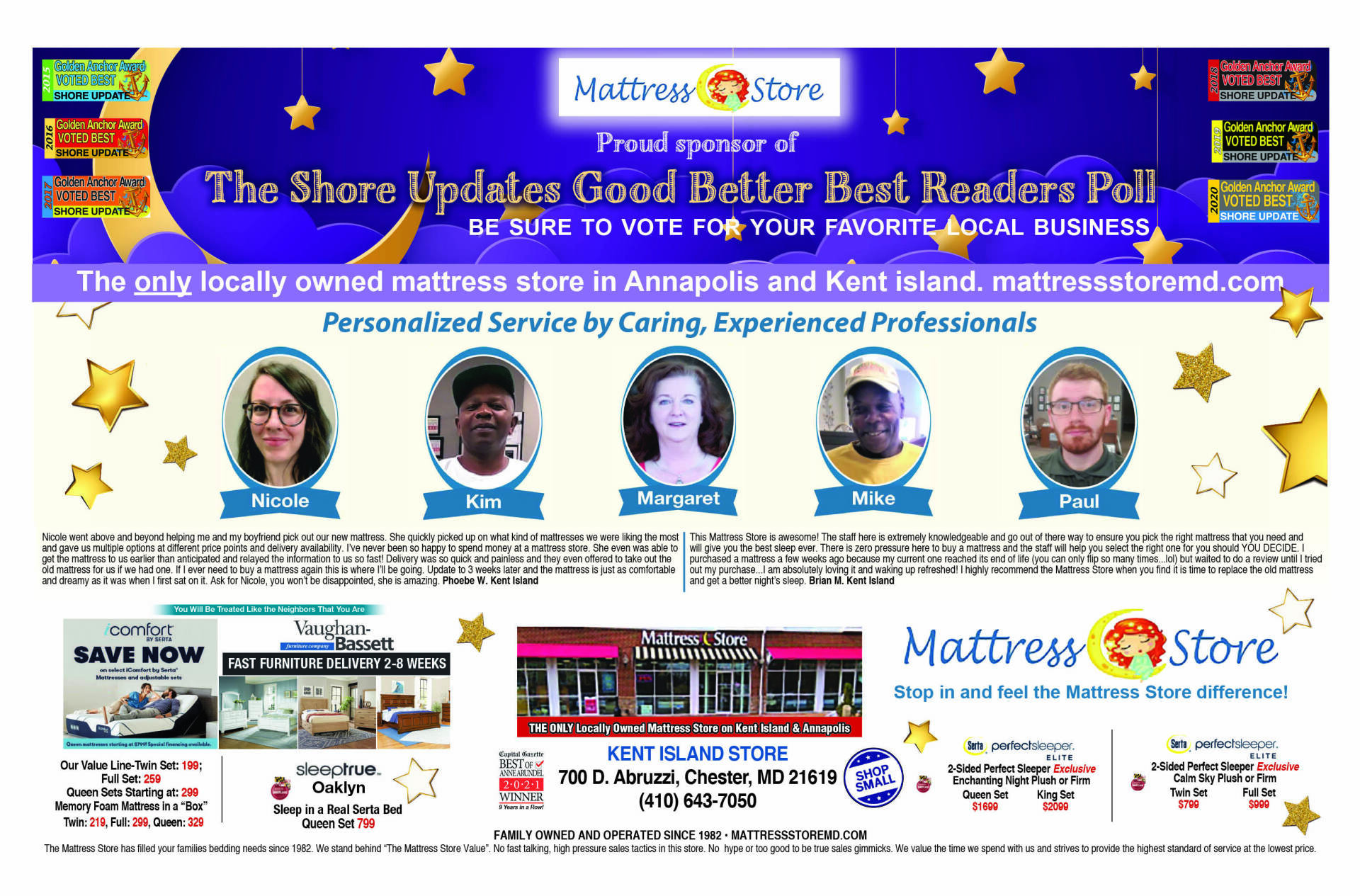 Contact Us Annapolis, MD Chester, MD The Mattress Store