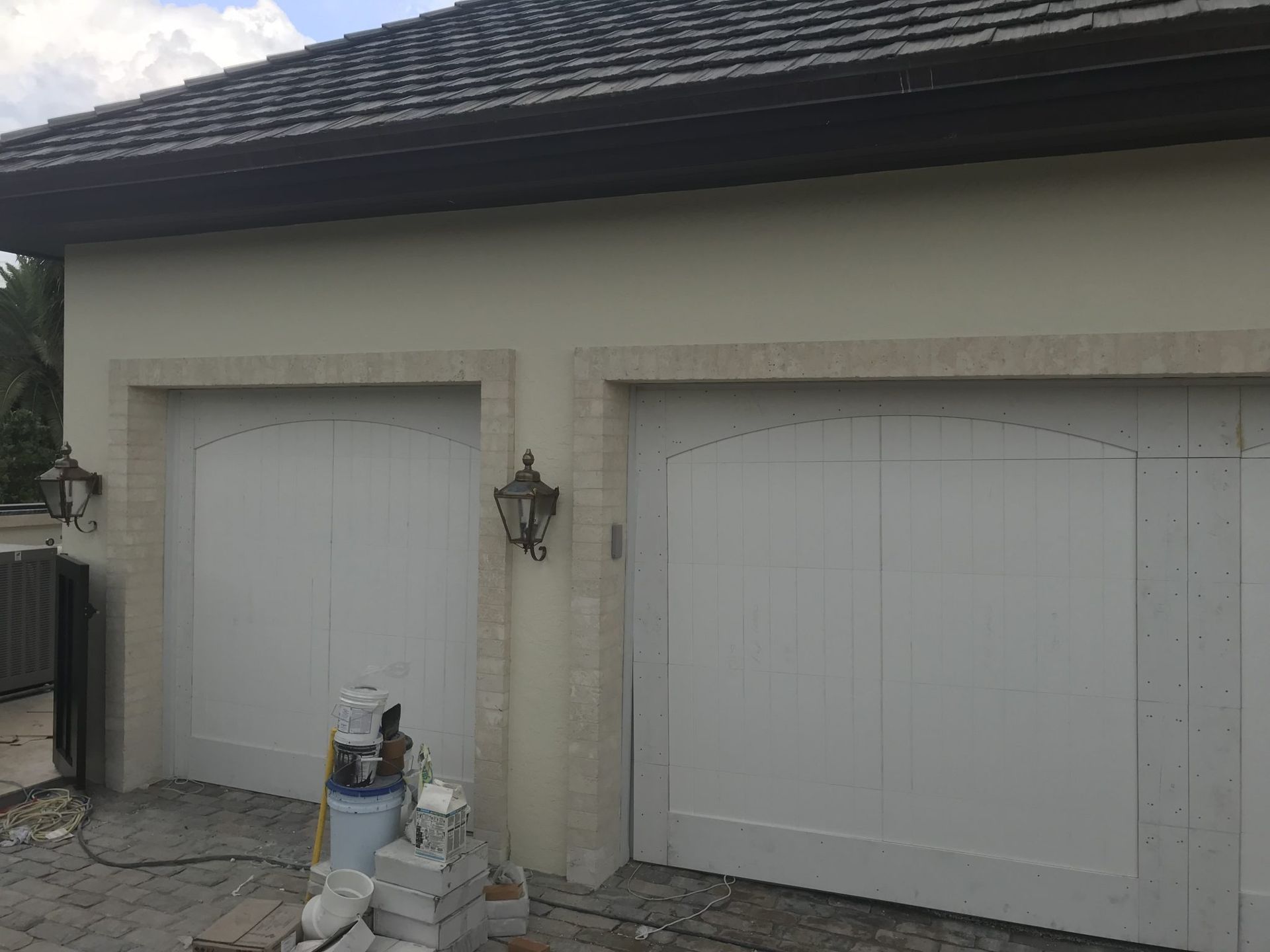 Custom built-in home office cabinetry — finish carpentry West Palm Beach