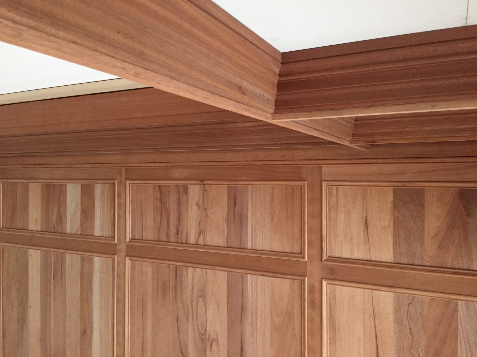 Custom built-in home office cabinetry — finish carpentry West Palm Beach