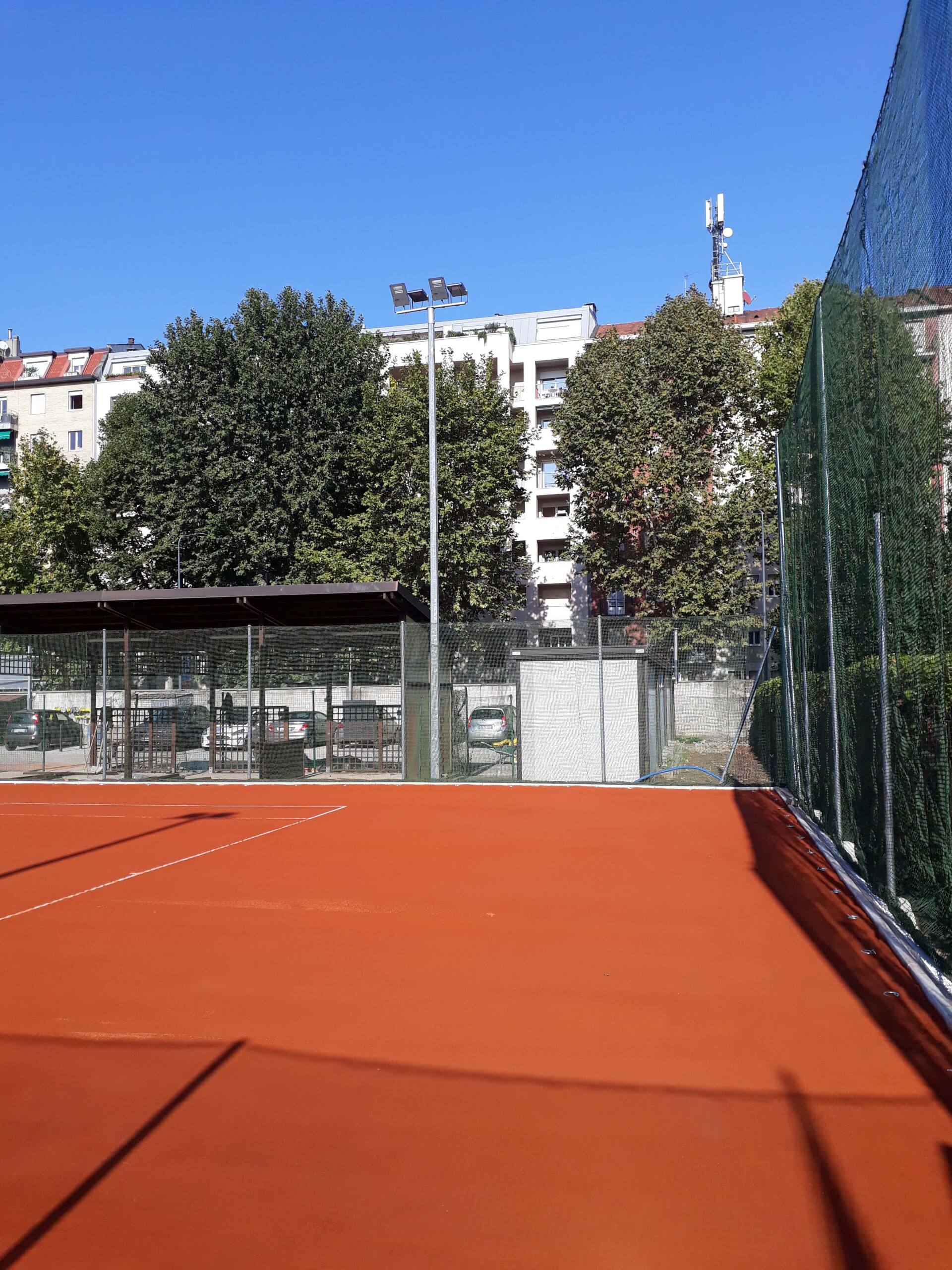 progettazione campi tennis Napoli e Milano