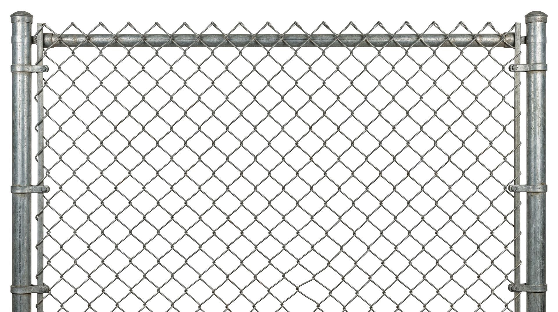 Emergency fencing company technician repairing a damaged wood privacy fence