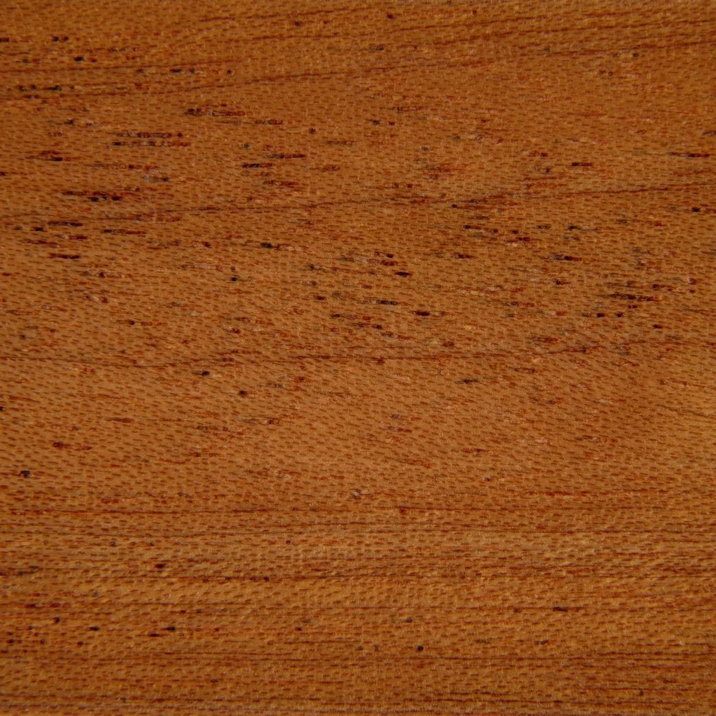 Un gros plan d'un morceau de bois montrant le grain et la texture.