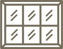A picture of a window with a lot of windows.
